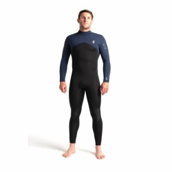 C- skins -Session - 4x3 MENS Back ZIP -Tg S