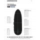 Devoted- Fish 5mm Lite Boardbag- 7'1''