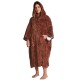 BILLABONG womans HOODIE PONCHO- Spotted