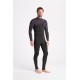 C- skins -Session - 5x4x3 MENS CHEST ZIP -Tg XL- BLACK/METEOR X/RUST 