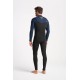C- skins -Session Tg LT - 4x3 NUWAVE MENS CHEST ZIP STEAMER 