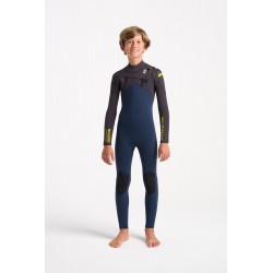 C-Skins- SESSION 4:3 KIDS NUWAVE CHEST ZIP - L Junior (12 anni)