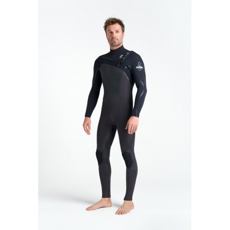C- skins -Tg M - WIRED NUWAVE 4:3 MENS CHEST ZIP STEAMER