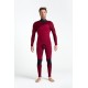 C- skins -Tg MT - WIRED NUWAVE 4:3 MENS CHEST ZIP STEAMER
